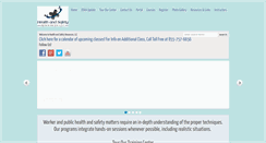 Desktop Screenshot of healthandsafetyresources.org